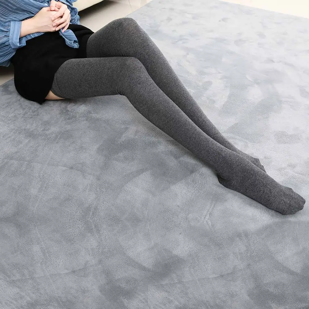 

5PCS/Set Thigh High Socks Autumn and Winter Tall 80cm Cotton Socks Thigh Knee Socks Female Creative New Product Korean Warm