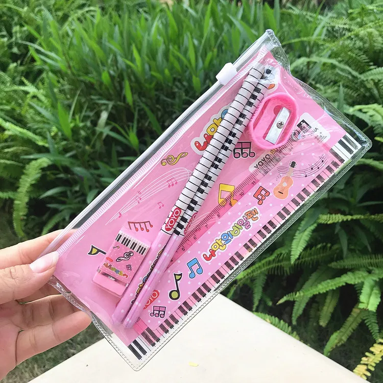 Набор канцелярских принадлежностей для музыки детский сад подарок учеников на