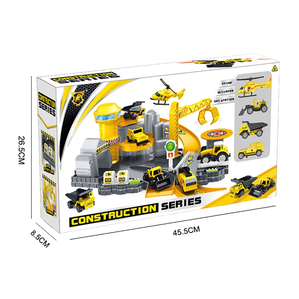 3D город парковка железная дорога сплав автомобиль играть Инженерная пожарная