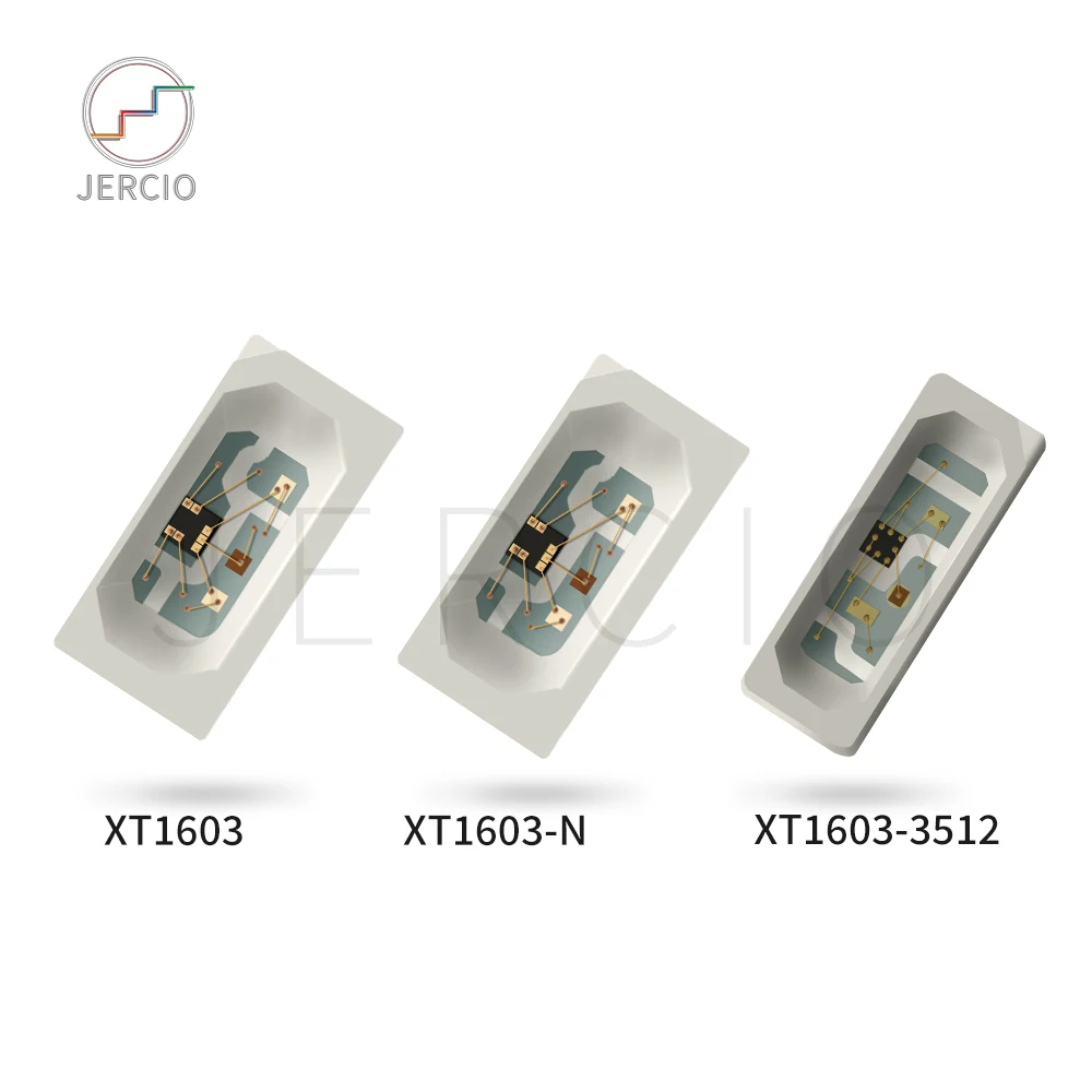 Jercio 50~ 1500 шт XT1603-N(аналогичный WS2812b или SK6812) 4020 RGB DC 5V боковой светильник индивидуально адресуемый SMD СВЕТОДИОДНЫЙ