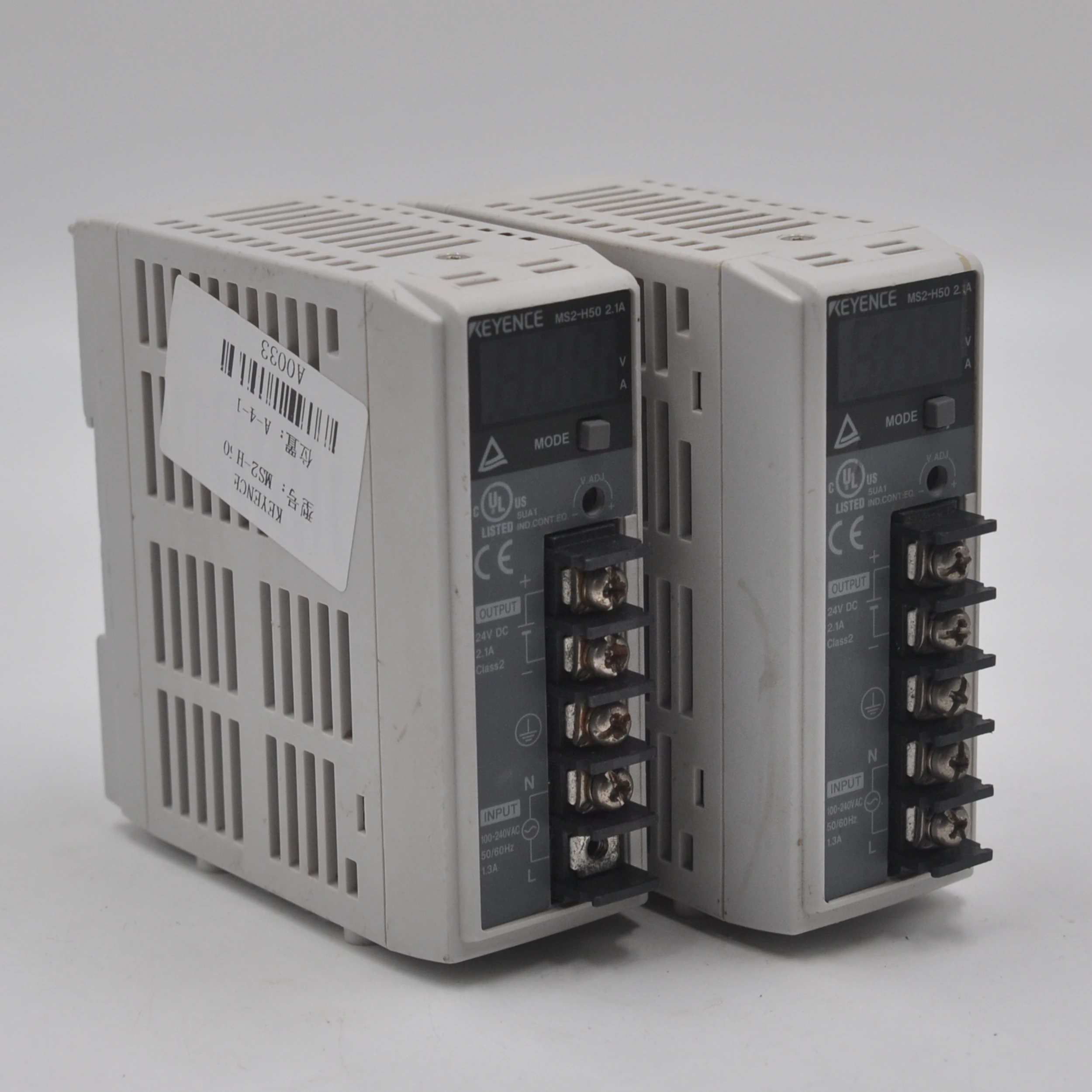 

KEYENCE MS-H50 switching power supply 2.1A 24V DC