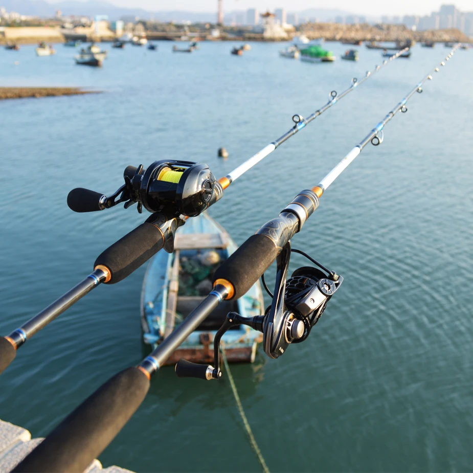 Удочка Inshore для джиггинга из углеродного волокна морской рыбалки 1 8 м 2 MH 30 150 г