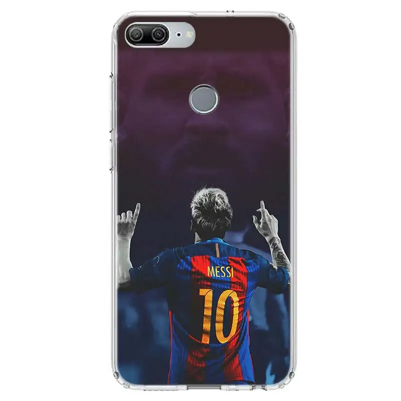 TW154-9 Месси крышка чехол для телефона для huawei Y9 Y5 Y6 Y7 Honor 8X 8A 8S 7A фотоаппаратов моментальной печати 7S 9 10 Lite 8A 10i 20S Coque чехол s - Цвет: TW154-9