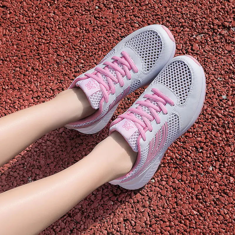 

Women Shoes Summer Weave Sneakers Super Light Comfortable Shoes Female Mesh Breathable Sneakers Women Shoes Zapatos De Mujer