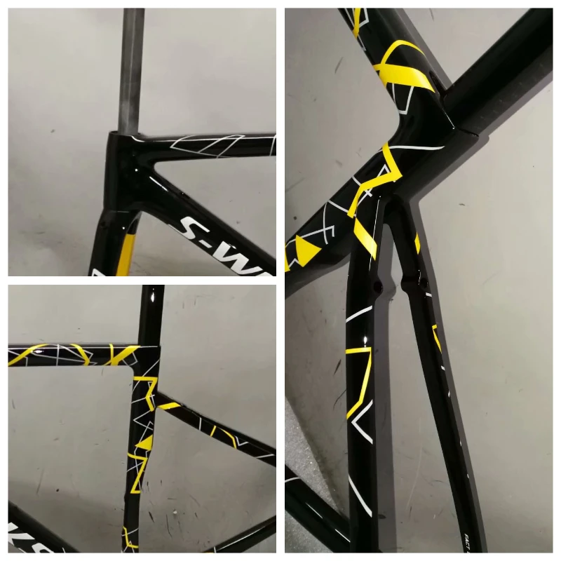 

Сделано в Тайване Топ T1000 UD SL6 углеродная рама для дорожного велосипеда V-образный тормоз велосипедный гоночный аэролайт комплект XDB DPD доста...