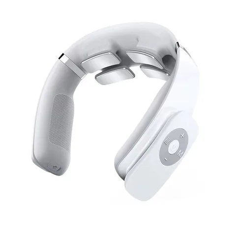 Массажер Xiaomi Jeeback G3 Электрический беспроводной для шеи, массажный инструмент для снятия боли в шее, с 4 вибраторами для головы и шейного отдела