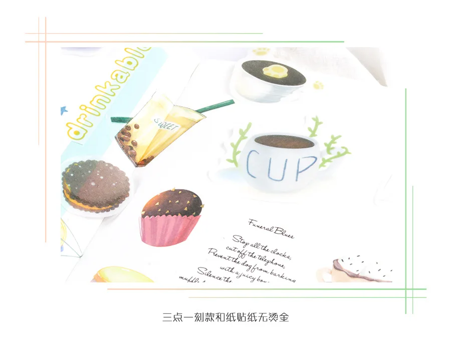 60 pcs/pack Dream Whale Decorative Sticker Set Diary Album Label Sticker DIY Scrapbooking Stationery Stickers Escolar