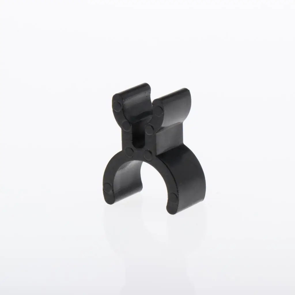 10 шт. зажимы для карандашей с французским Рогом черный зажим ручки-трубы 2 5X1 см |