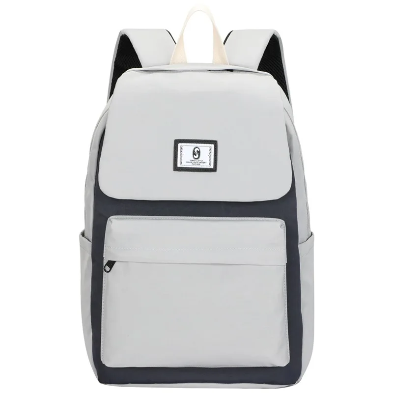 

2021 Waterproof Anti-theft Campus School Bag Middle School Students Backpacks Soft Oxford Backpacks for School Teenagers Girls