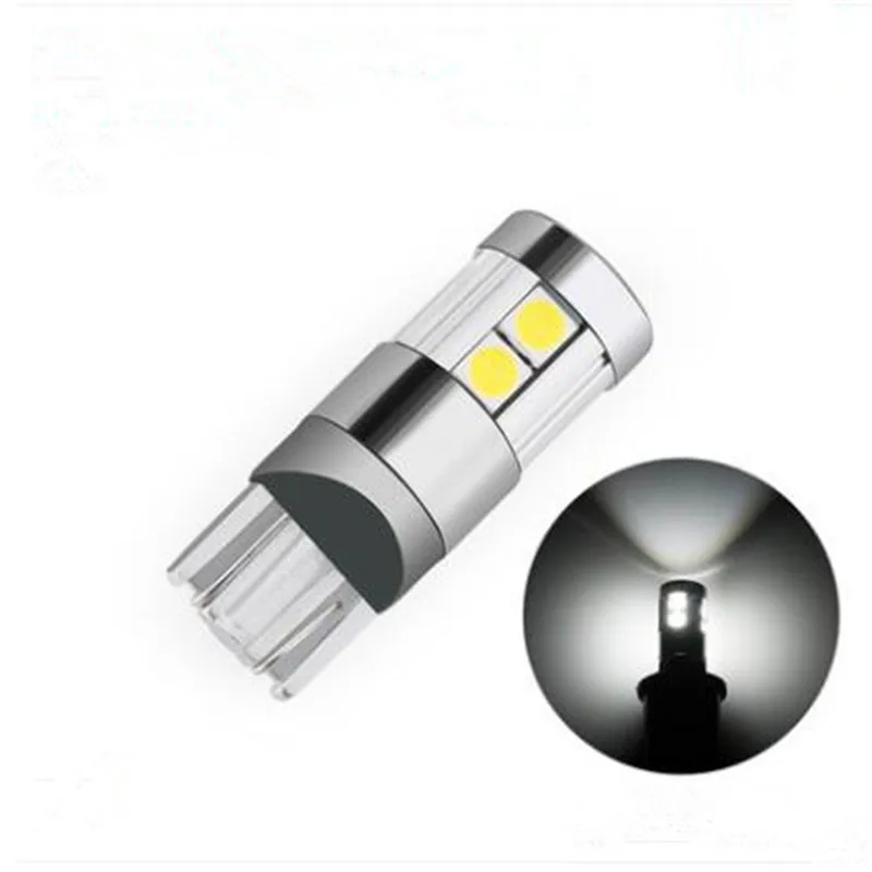 Led T10 W5w Автомобильная дверь багажник купол лампа 9 Smd 3030 автомобильное чтение