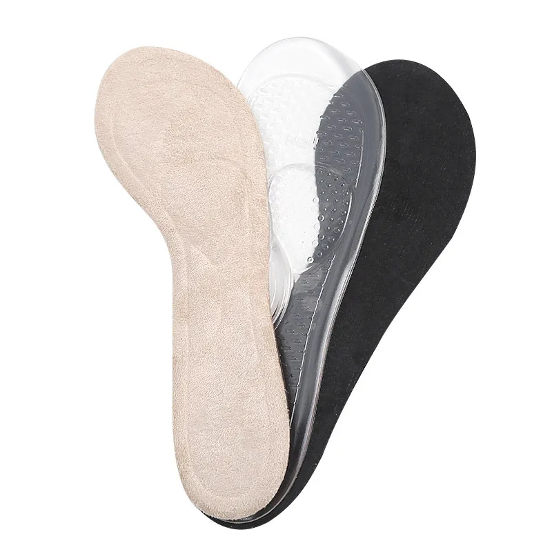 1 Pair Anti-Slip 3/4 Length Shoes Insole Arch Support Massaging Orthopedic Insoles for High Heels Women Gel Metatarsal Cushion | Обувь