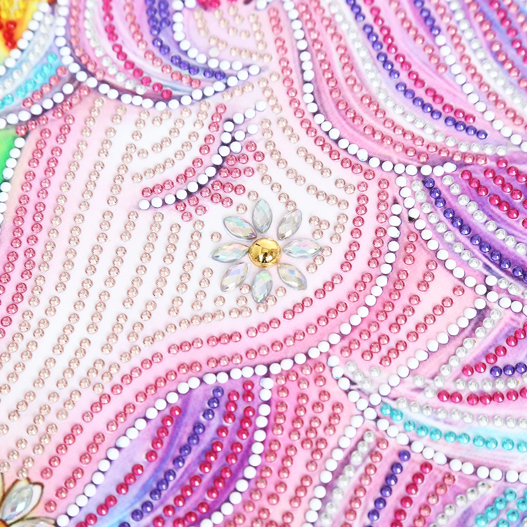 

5D DIY Special Shaped Drill Luminous Diamond Painting Colorful Horse Rhinestone of Picture Night Luminous Mosaic Kit Home Decor