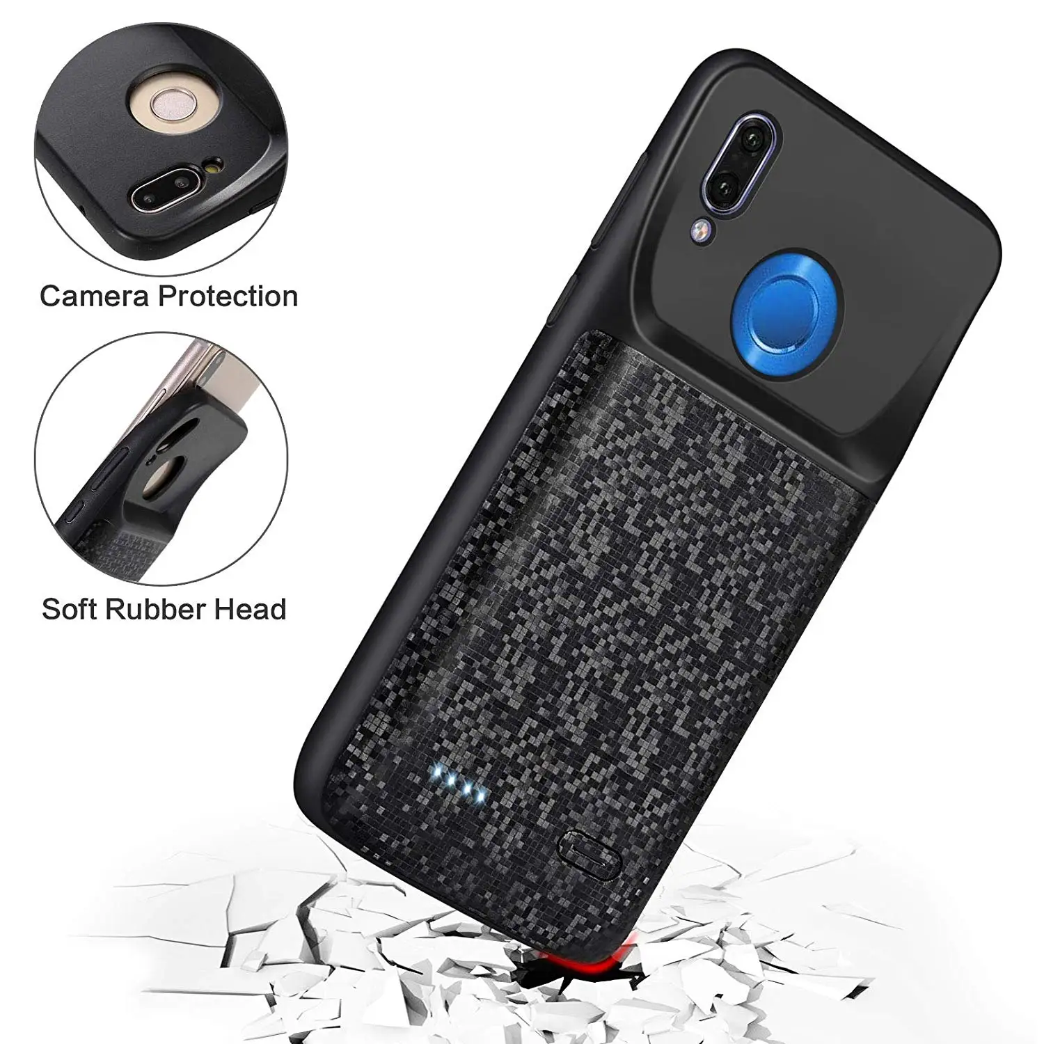 4700 мАч зарядное устройство чехол для huaweiP30 P20 power Case Портативный внешний
