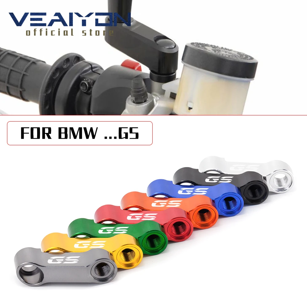 

For BMW F 650 700 750 800 850 1200 1250 GS F650GS F 700GS Motorcycle Mirror Extend Riser Spacers Extension Adapter Accessories
