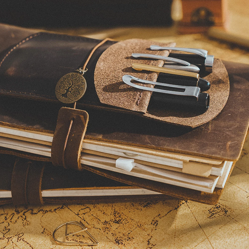 Новое поступление креативный чехол карандаш из натуральной кожи ручной работы