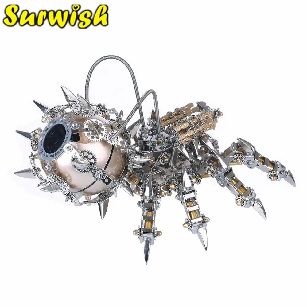 Surwish DIY сборка модель комплект 3D нержавеющая сталь механическая Bluetooth аудио