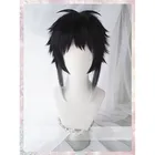 Парик Аниме Bungo Bungou Stray Dogs Ryunosuke Akutagawa короткий черный и белый термостойкие синтетические волосы косплей парик + парик Кепка