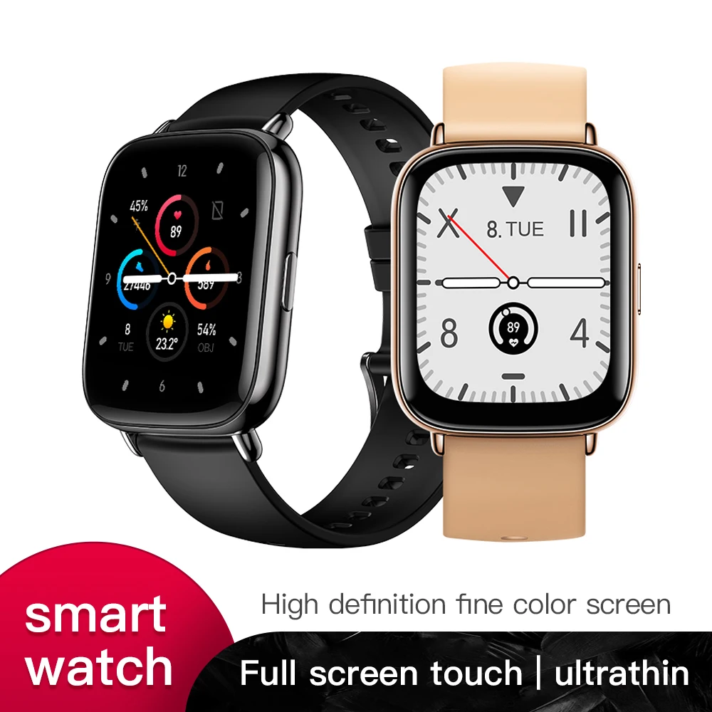 

New 1.69 Inch Bluetooth reminder call Smart Watch Women Men Full Touch Health monitoring Tracker IP68 Waterproof Smartwatch Wom