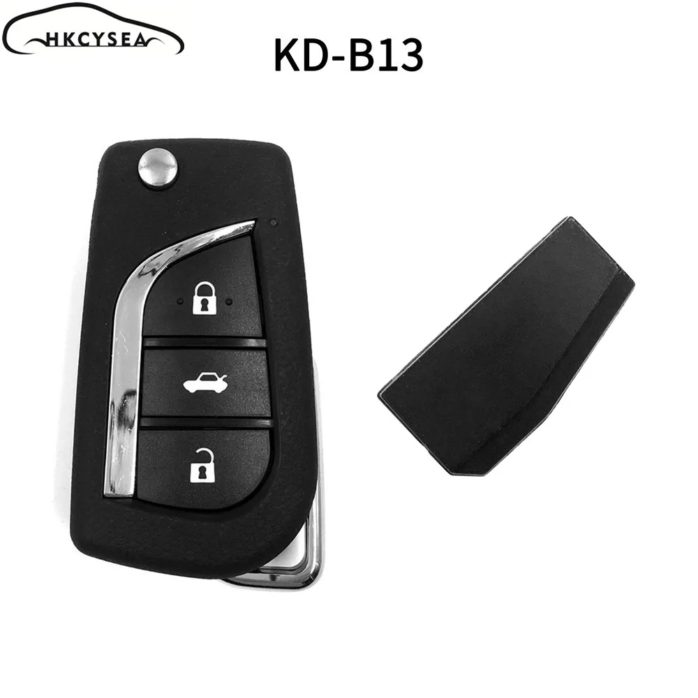 KEYDIY оригинальный B13 3 кнопочный дистанционный ключ для KD900 URG200 Mini KD И HC(4C 4D 46G) чип