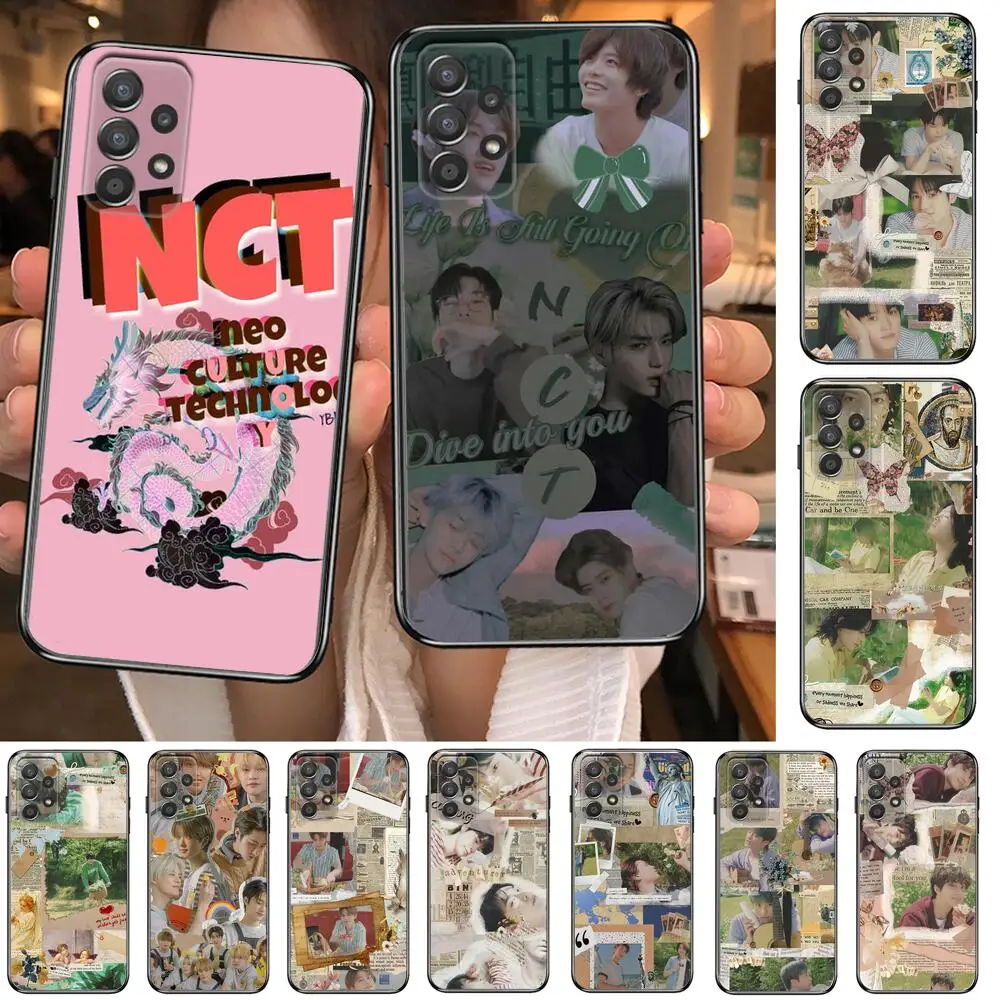 

kpop NCT 127 Neo Zone Phone Case Hull For Samsung Galaxy A70 A50 A51 A71 A52 A40 A30 A31 A90 A20E 5G S Black Shell Art Cell Cove