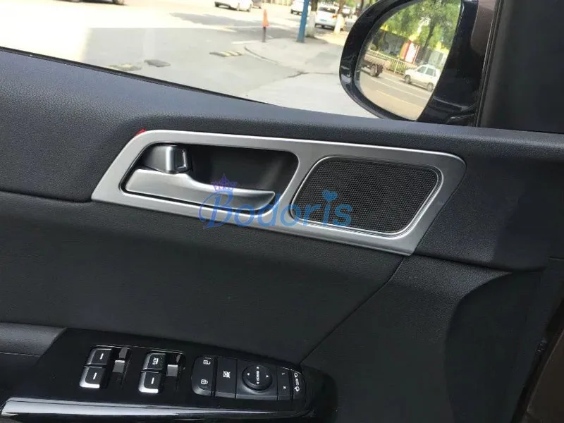 Для Kia Sportage KX5 QL 2016 2017 2018 для LHD внутренняя дверная ручка Чаша вставка отделка