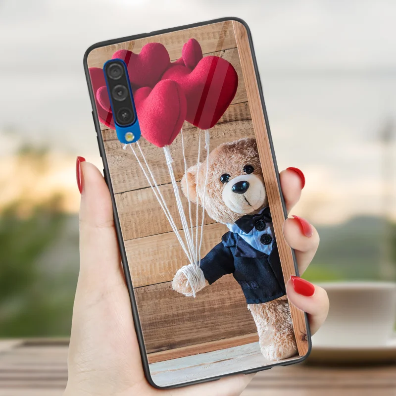 Для samsung Galaxy A10 A20 A30 A40 A50 A70 A3 A5 A7 A6 A8 A9 плюс чехол Обложка яркая для глянцевый чехол