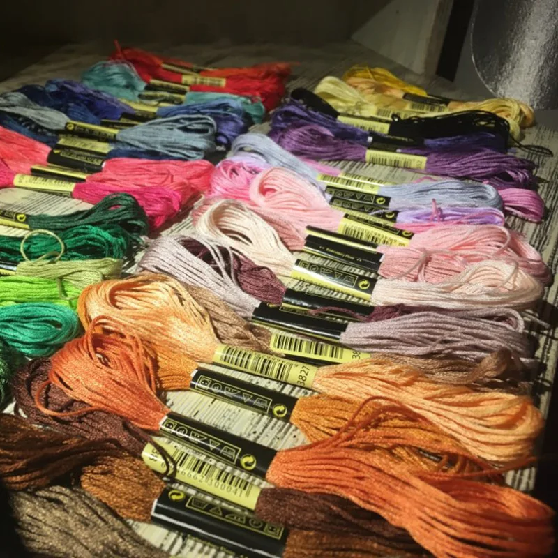 50 шт. якорь аналогичная Вышивальная нить фирмы dmc Вышивка крестом хлопок вышивка