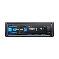 7 colors digital hd lcd display car stereo 1din 64gb usbin dash car radio stereo voice remote control usb aux in mp3 player