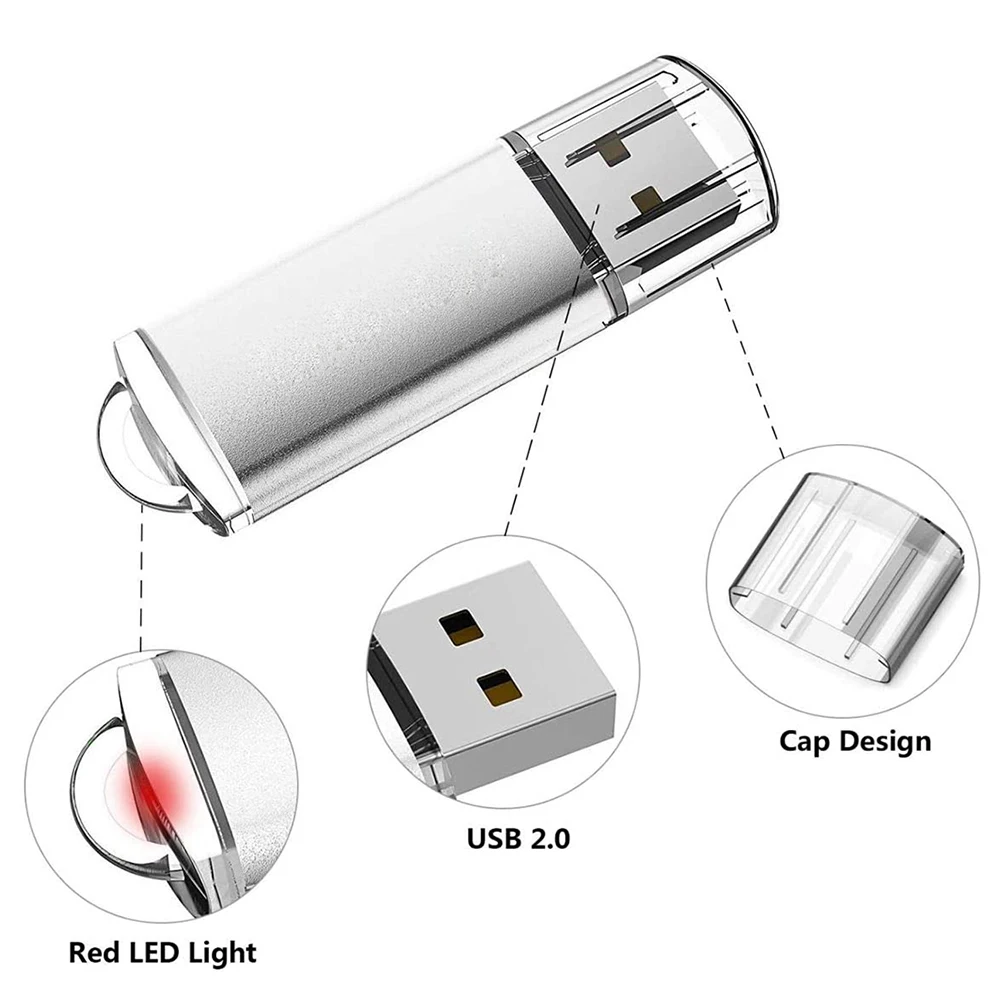 

CW10029 USB Flash Drive High Speed USB 2.0 Pendrive Zinc Alloy Metal Jump Thumb Drive 64MB/128MB/256MB/512MB/1G/2G/4G for Window