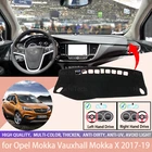 Для Opel Mokka Vauxhall Astra Mokka X 2017-19 анти-скольжения приборной панели автомобиля крышка защитная накладка автомобильные аксессуары коврик от солнца