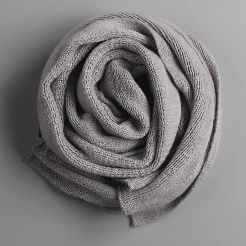 

2021 NEW arrived men scarf knit spring Unisex Thick Warm winter scarves long size male cashmere warmer women's scarves