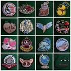 2 шт., термоклейкие нашивки на одежду в стиле хиппи