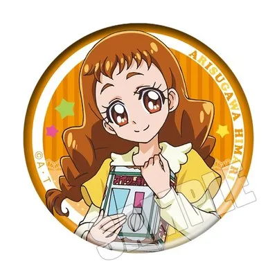 Аниме Pretty Cure Precure Usami Ichika Arisugawa Himari фигурка 6351 значок круглая брошь булавка подарки