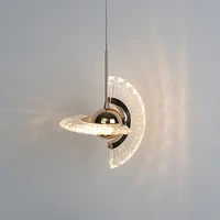 modern rotatable pendant lamp chandelier metalacrylic hanging fixture bedside living room bedroom indoor lighting home decor