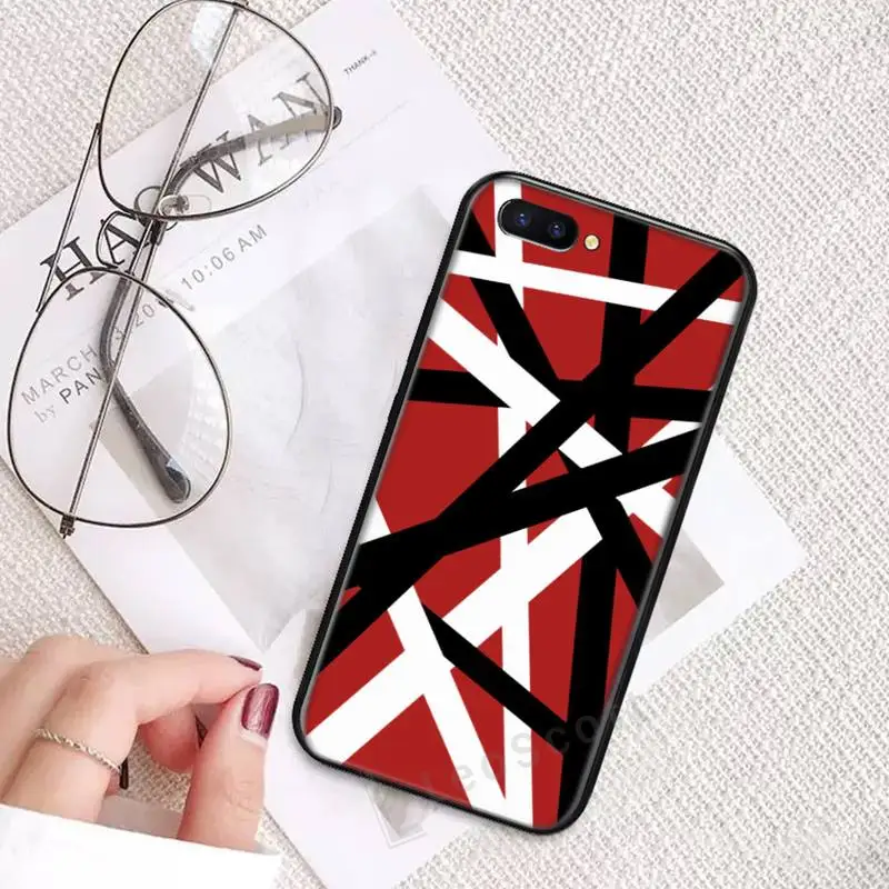 

Eddie Van Halen Graphic Guitar Phone Case For OPPO R9 R11 R15 R17 RENO Realme S PLUS Normal 2z 3 5 C2 pro