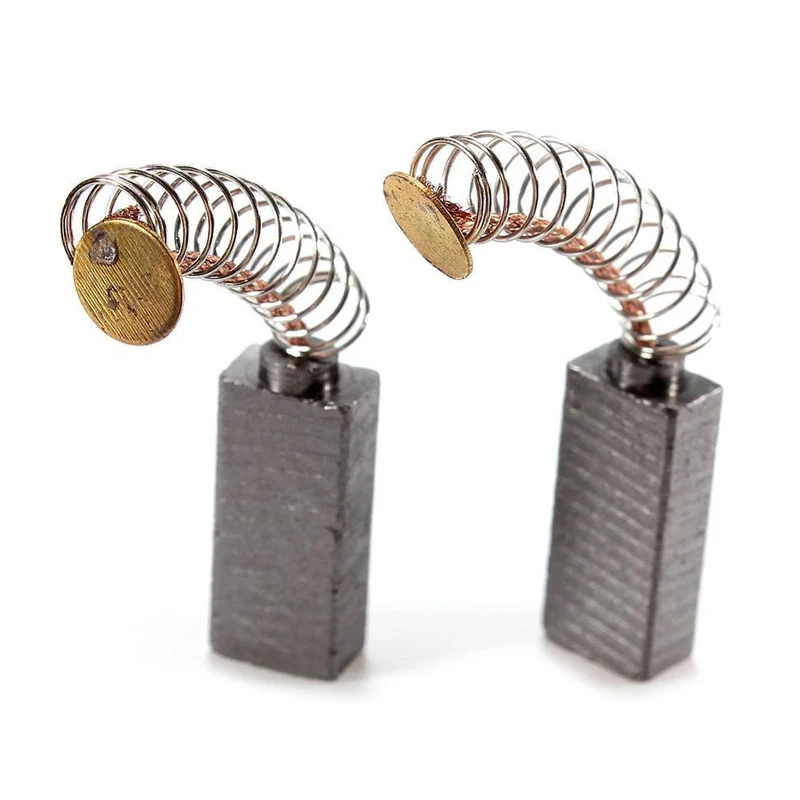 

2 Pcs 17X8x5mm Carbon Brushes Industrial Electric Motor Carbon Brushes For