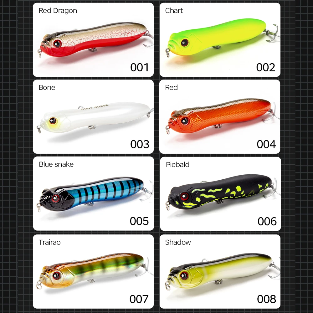 Hunthouse рыболовная приманка-карандаш на щуку 130 мм 32 г большая погремушка в воде