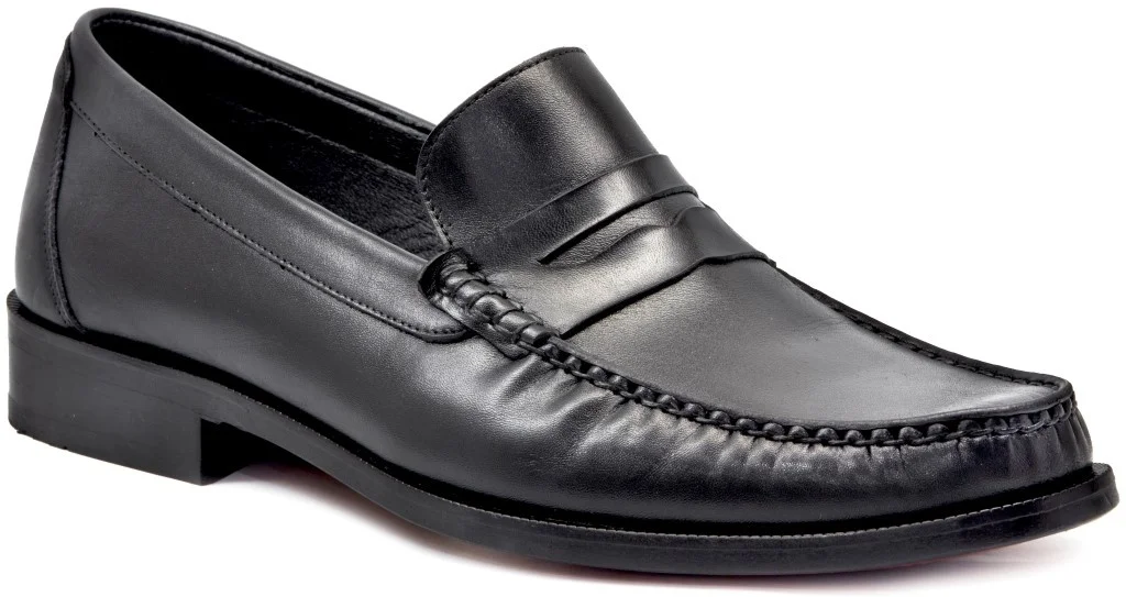 

Gedikpaşalı Ozr 68 Black 2021 Summer Male Shoes Genuine Cowhide Cow leather Loafers Handmade Saddler Stitched Classic Business Dress
