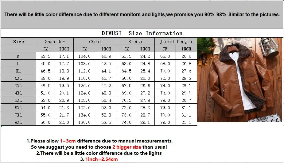 

DIMUSI New Leather Jackets Men Winter Fleece Casual Motorcycle Jackets Male Fur Collar PU Biker Coat Mens Brand Clothing 8XL