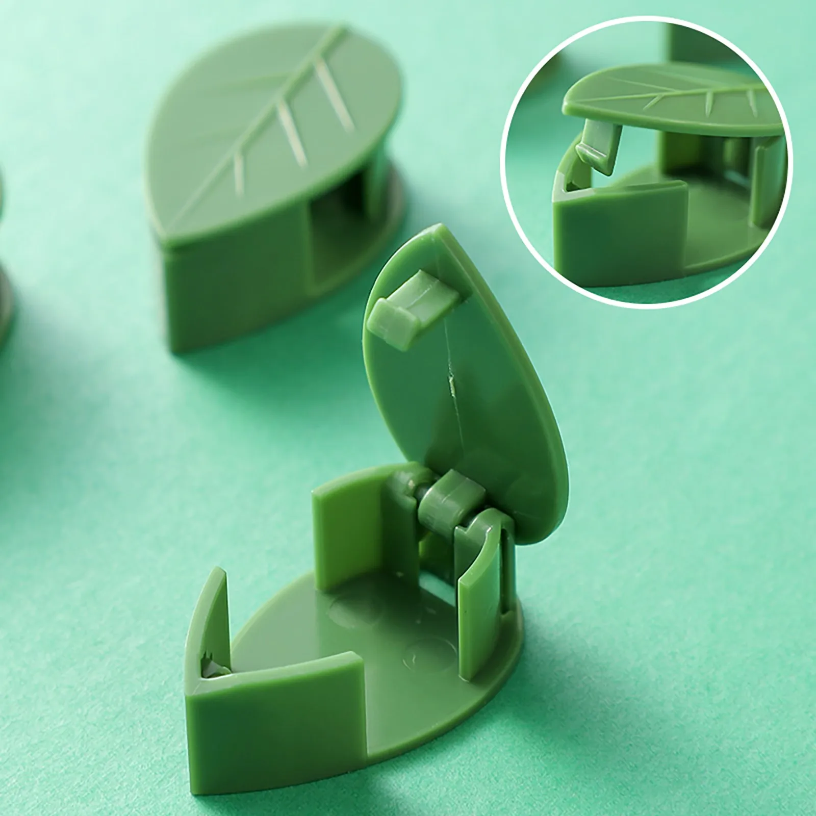 Самоклеящаяся застежка для вьющихся растений 10 шт. зажим крепления | Дом и сад