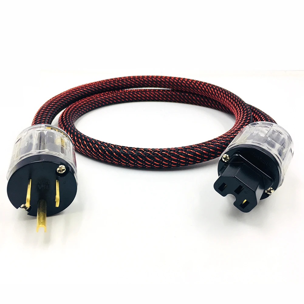 Colleimage FURUTECH FP 314Ag Кабель питания Шнур с Oyaide P 029 Schuko US Plug кабель переменного