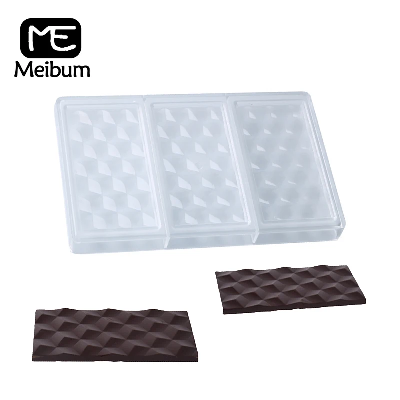 Форма для конфет из поликарбоната 3 полости|Принадлежности выпечки| |