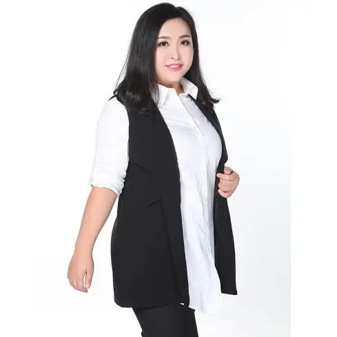 Женский блейзер в стиле ретро элегантный длинный тонкий черный большого размера