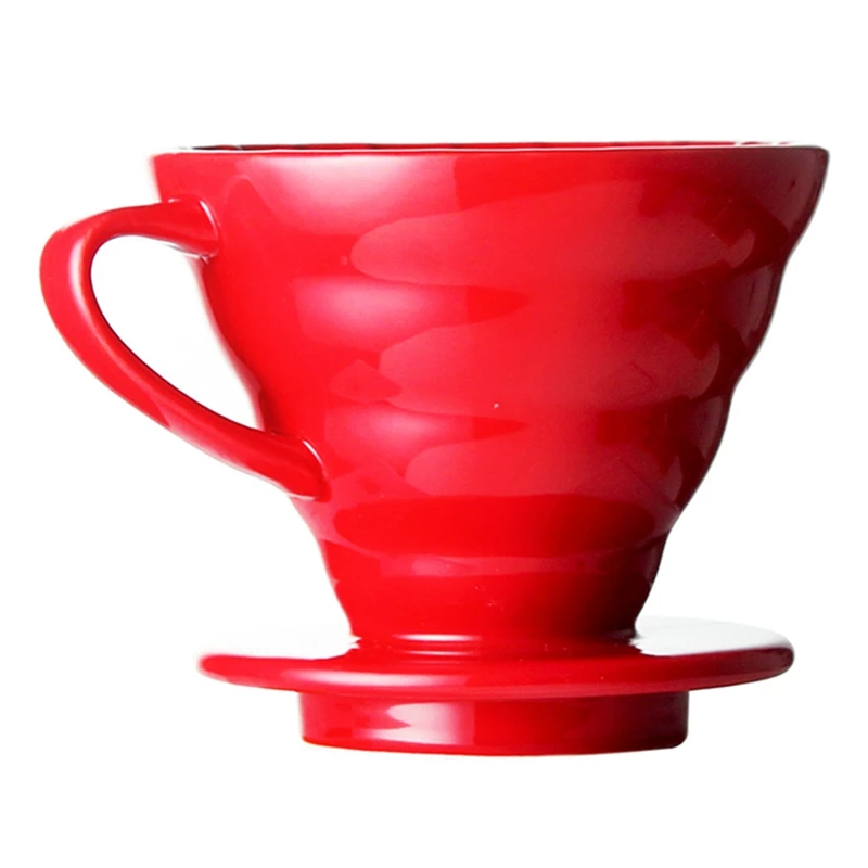 Топ керамический ручной фильтр для кофе с одним отверстием V60 Американский