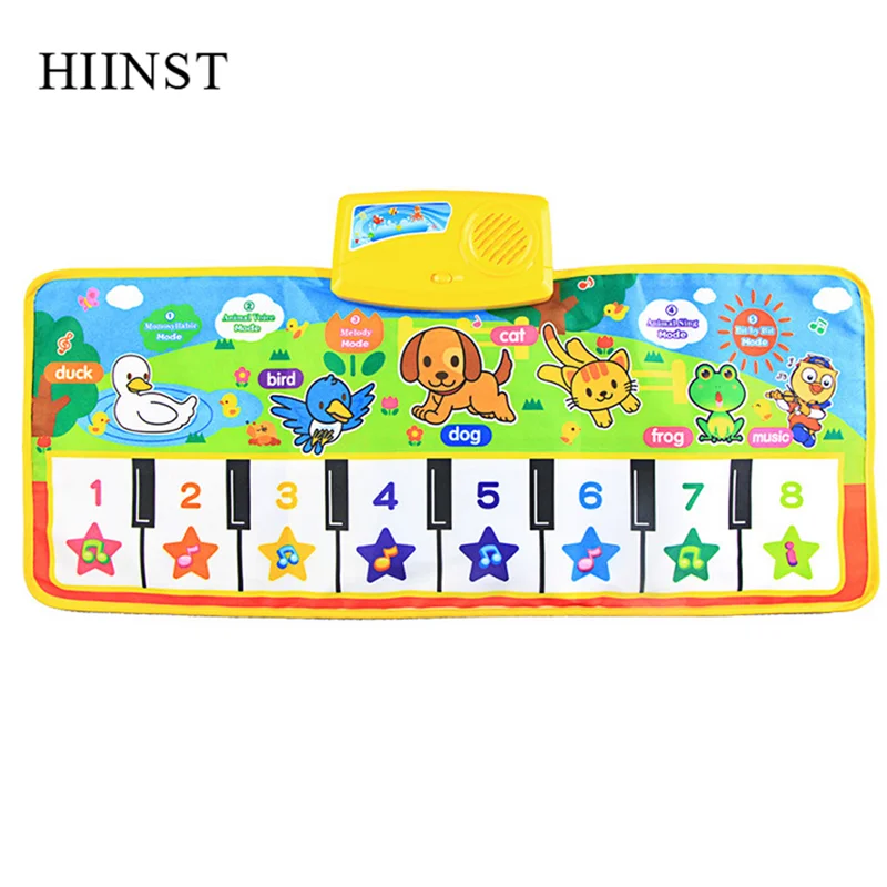 HIINST вокальные игрушки поющие гимнастические музыкальные Ковровые Коврики