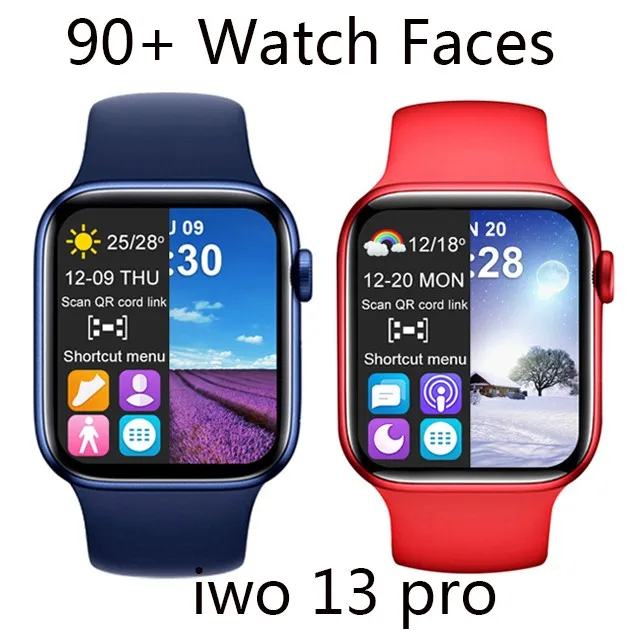 Смарт часы IWO 13 40 мм 44 серия 6 Bluetooth пульсометр ЭКГ iwo13 для IOS Android PK iwo 12 pro w46 kf88