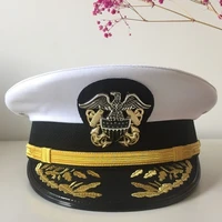 high quality u s army officer visor hat navy marine corps vintage military eagle emblem air force male army general soldier caps