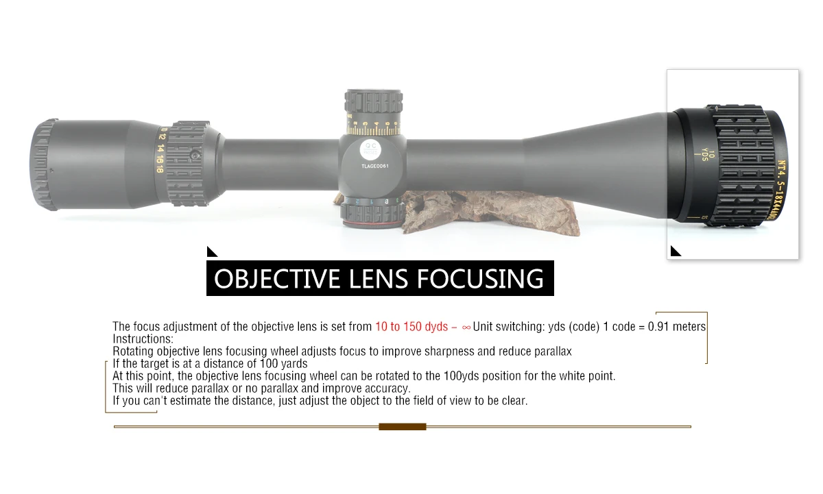 SNIPER NT 4,5-18X44 AOGL прицел тактический оптический прицел полный размер Mil-Dot RGB провод охотничий прицел винтовка с оптическим прицелом Красный точка зрения