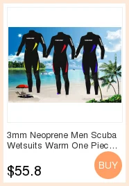 NEW Hooded Scuba Diving Jacket Men Windproof Rubber Spearfishing Swimming Fishing Jumpsuit Wetsuit