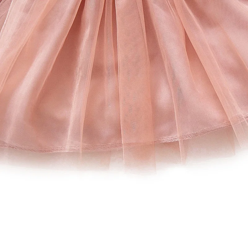 Повседневное платье для девочек на весну и осень детские платья из мягкого